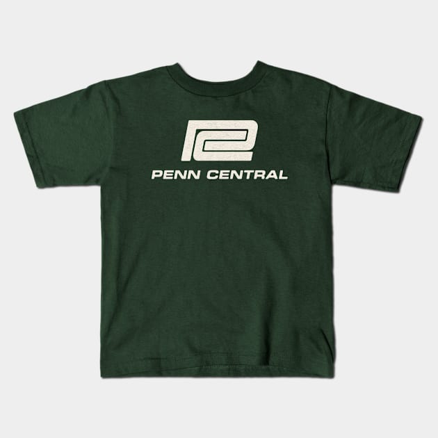 Penn Central Kids T-Shirt by Turboglyde
